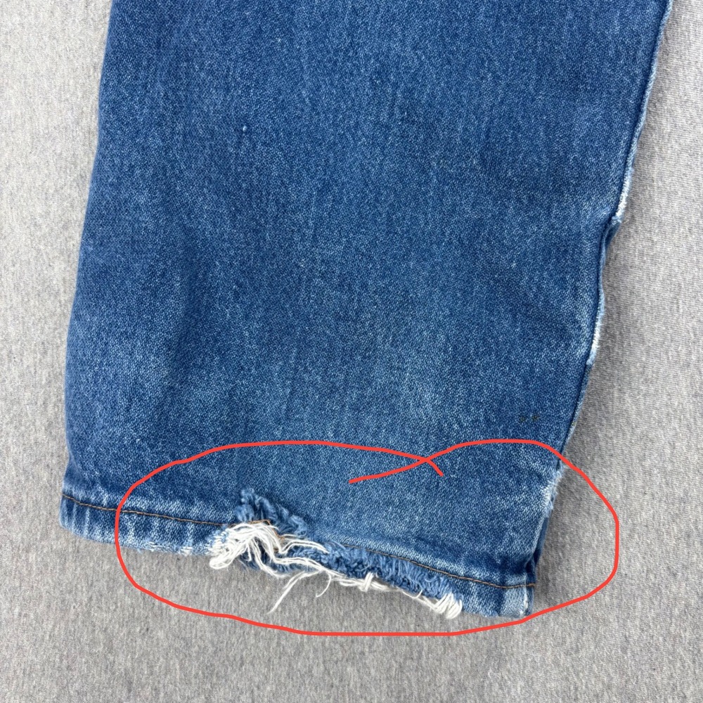 Wrangler Jeans Means 36x32 Cowboy Cut Original Fit George Straight Blue Rodeo - Picture 15 of 16